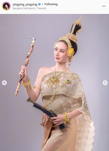 สวยสะกดทุกสายตา! เหล่าคนดังแปลงโฉมเป็น นางกิริณีเทวี สวยสะกดทุกสายตา! เหล่าคนดังแปลงโฉมเป็น นางกิริณีเทวี