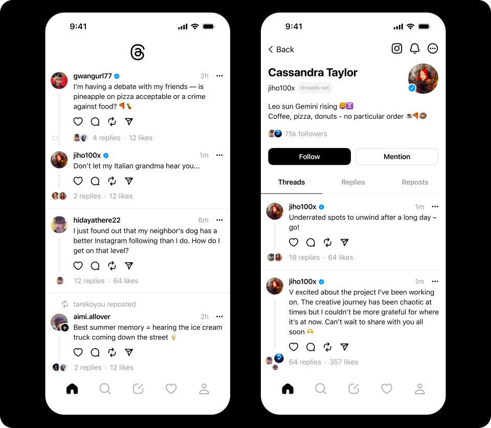ดาวน์โหลดแอปฯ Threads บน iOS และ Android ได้ที่นี่ ดาวน์โหลดแอปฯ Threads บน iOS และ Android ได้ที่นี่
