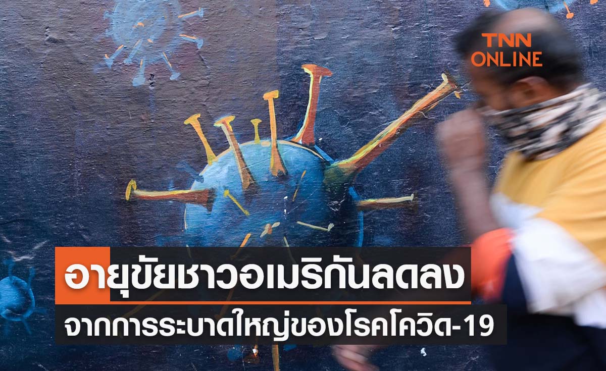 พิษโควิด! อายุขัยเฉลี่ยของสหรัฐฯ ลดลงสู่ระดับต่ำสุดตั้งแต่ปี 1996