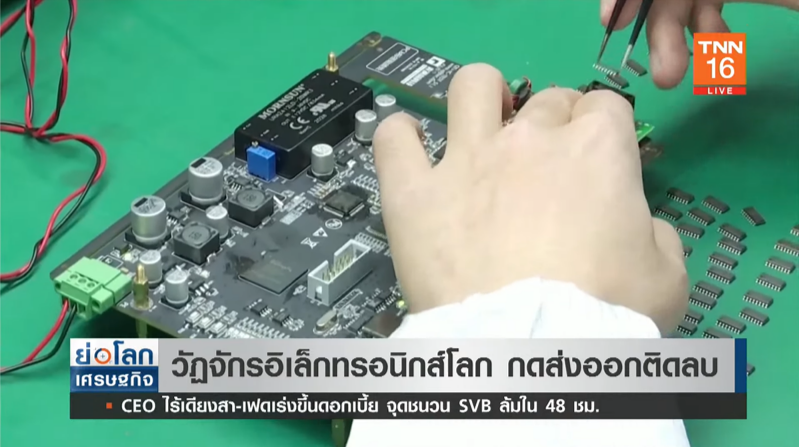 วัฏจักรอิเล็กทรอนิกส์โลก ขาลง กดส่งออกติดลบ วัฏจักรอิเล็กทรอนิกส์โลก ขาลง กดส่งออกติดลบ