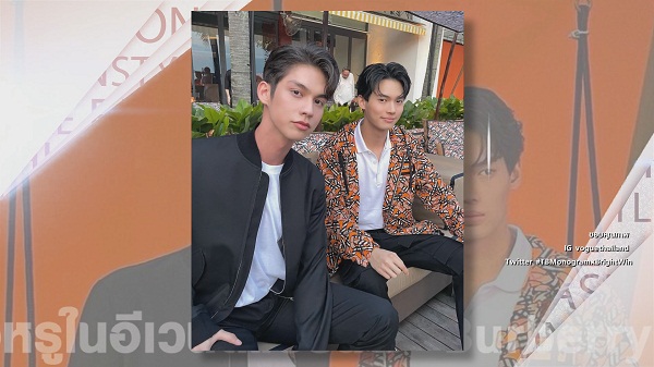 “ไบร์ทวิน” นำทัพซุปตาร์ไทยหล่อหรูในอีเวนต์แบรนด์ “Burberry”  (มีคลิป)