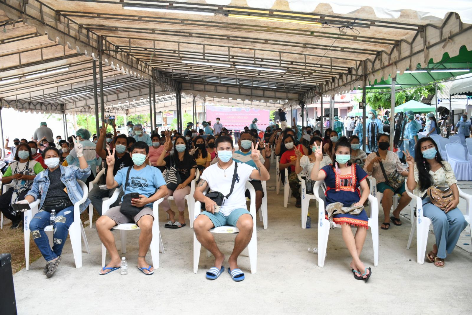 เกาะเสม็ดนำร่อง!ปูพรมฉีดวัคซีนโควิดกลุ่มเป้าหมาย 100% ในวันเดียว