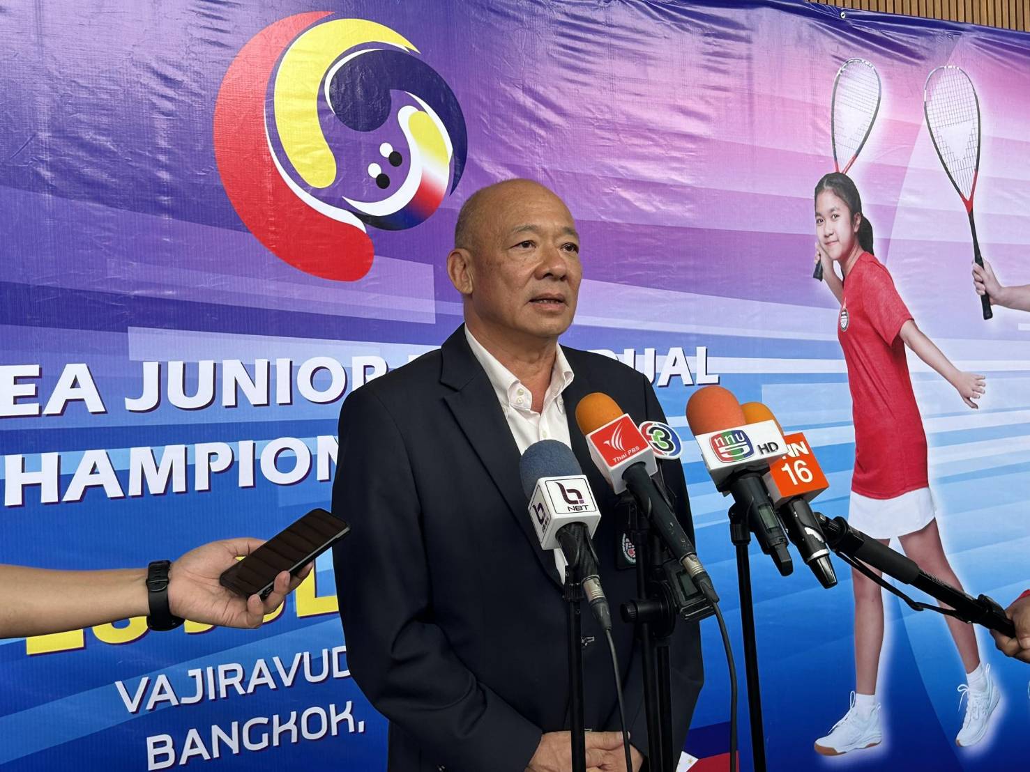 'ไทย' คว้า 1ทอง+1เงิน ศึก 'สควอชเยาวชนชิงแชมป์เอเชียตะวันออกเฉียงใต้' ครั้งที่ 1 'ไทย' คว้า 1ทอง+1เงิน ศึก 'สควอชเยาวชนชิงแชมป์เอเชียตะวันออกเฉียงใต้' ครั้งที่ 1