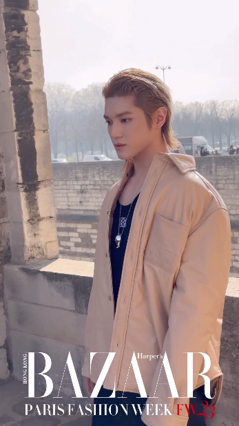 หล่อรู้งาน!! 'แทยง NCT' ทักทายสวัสดีครับ จากปารีสแฟชั่นวีค ถึงแฟนๆ ไทย