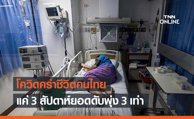 ไทยวิกฤต! ยอดดับเพิ่ม 3 เท่า แพทย์จี้รัฐคุมเข้มกทม.-ปริมณฑล