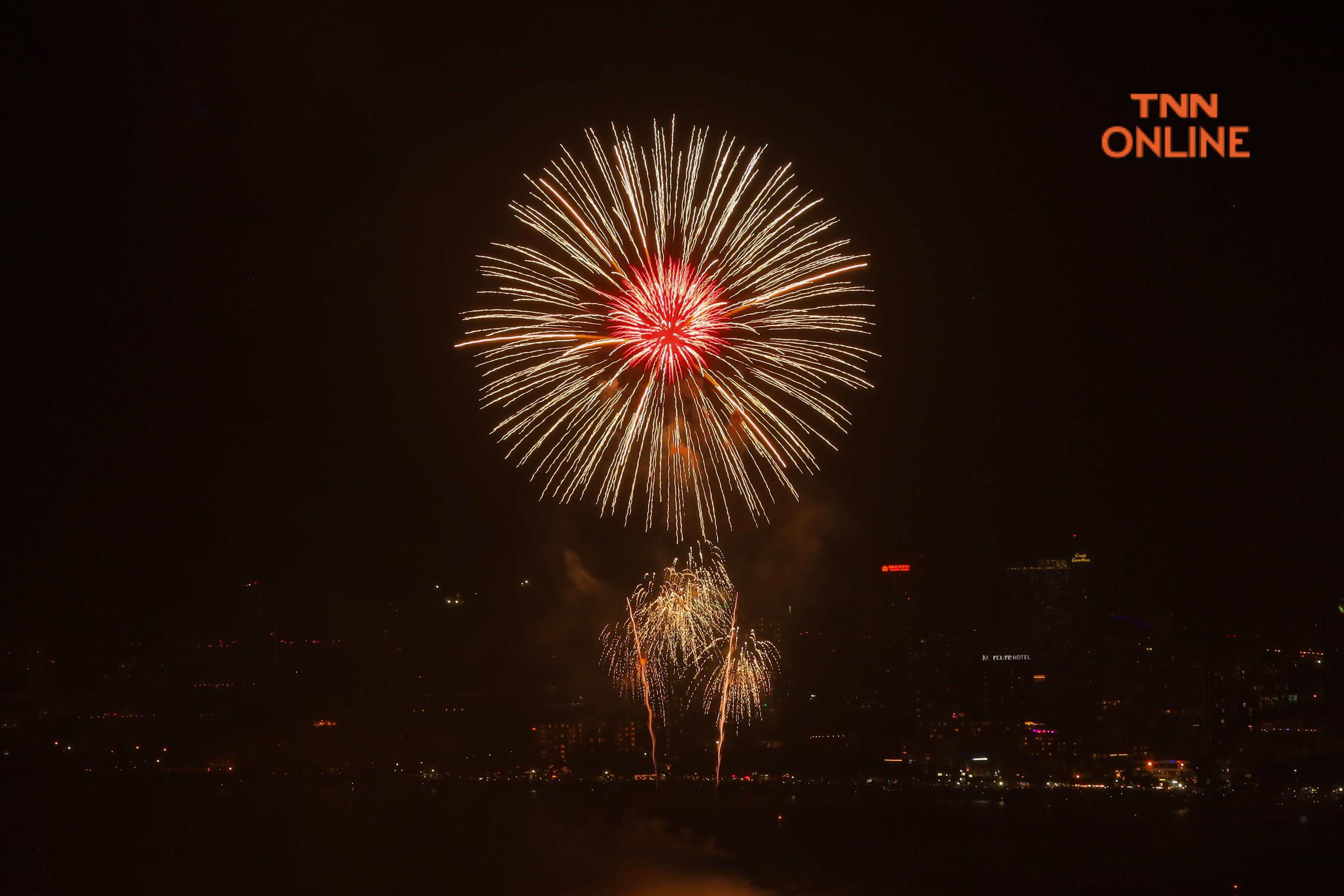ประมวลภาพ พลุพัทยา “Pattaya International Fireworks Festival 2021”