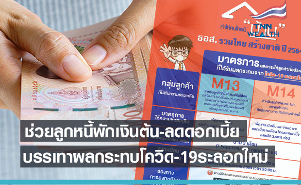 ธอส.ช่วยลูกค้าพักชำระเงินต้น-ลดดอกเบี้ย บรรเทาผลกระทบโควิดระลอกใหม่