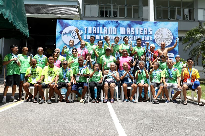 'ประชานิเวศน์' คว้ารางวัลสโมสรยอดเยี่ยมศึกว่ายน้ำมาสเตอร์ชิงแชมป์ประเทศไทย 2566 