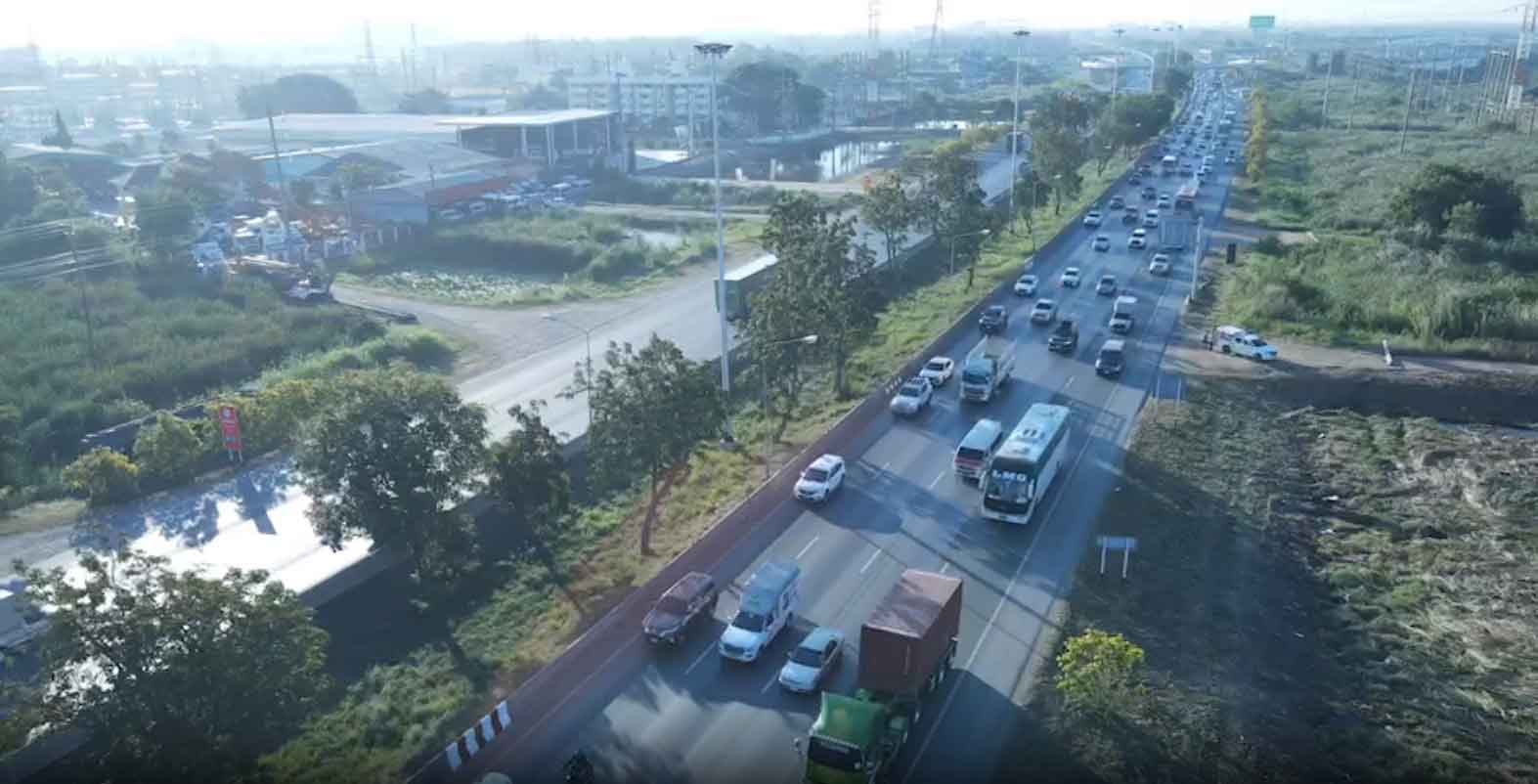 วันหยุดปีใหม่ 2567 สภาพจราจรล่าสุด 28 ธันวาคม 2566 ถนนสายเอเชียและพหลโยธิน รถหนาแน่น วันหยุดปีใหม่ 2567 สภาพจราจรล่าสุด 28 ธันวาคม 2566 ถนนสายเอเชียและพหลโยธิน รถหนาแน่น