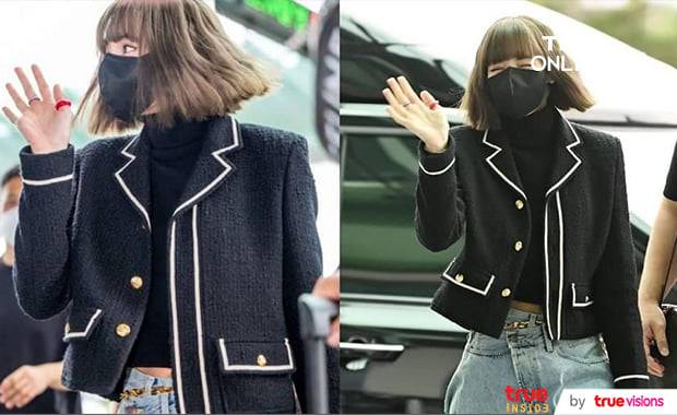 ลิซ่า โชว์แฟชั่นสนามบินสุดน่ารักสไตล์อินดี้ที่สนามบินอินชอน ลิซ่า โชว์แฟชั่นสนามบินสุดน่ารักสไตล์อินดี้ที่สนามบินอินชอน