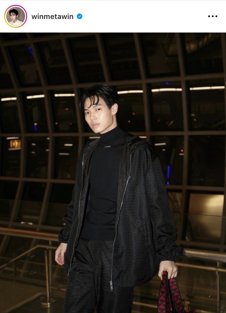 ส่องความปัง วิน เมธวิน บินลัดฟ้าไปร่วมดูโชว์ PRADA ณ เมืองมิลาน 