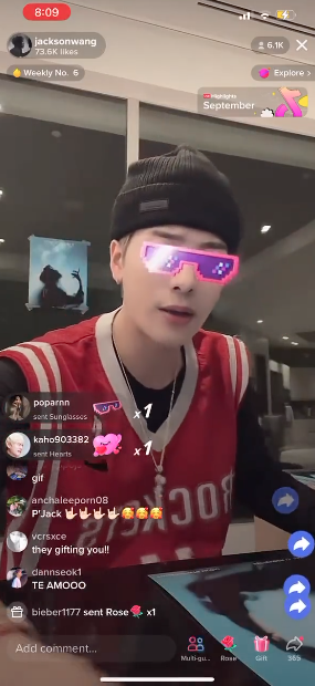 'พี่แจ็ค’ คนจริง!! 'แจ็คสัน หวัง' ตัดจบไลฟ์สดทันทีเมื่อแฟนๆ ฟุ่มเฟือย (มีคลิป)