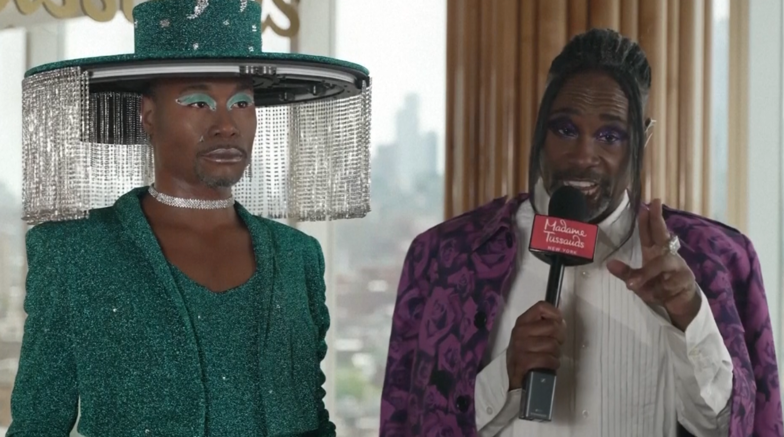 เป๊ะปัง ! เริดเหมือนตัวจริง ! “Billy Porter” เปิดตัวหุ่นขี้ผึ้งที่ “Madame Tussauds” นิวยอร์ก