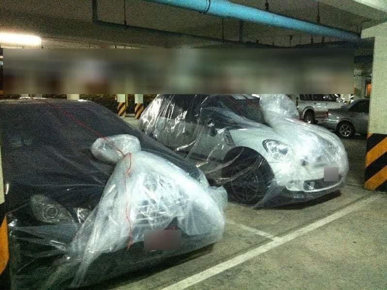 ประสบการณ์ตรงน้ำท่วมปี 54 อย่าห่อรถด้วยพลาสติกแกะออกมาขึ้นราเพียบ!
