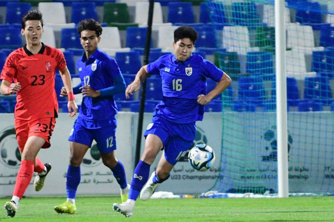 ช้างศึก U23 พ่าย เกาหลีใต้ ในศึก WAFF U23 Championship - Saudi 2024 นัดแรก