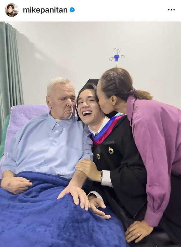 ไมกี้ ปณิธาน หอบปริญญาสวัสดีปีใหม่คุณพ่อ แฟนๆแห่ส่งกำลังใจให้หายป่วยเร็วๆ ไมกี้ ปณิธาน หอบปริญญาสวัสดีปีใหม่คุณพ่อ แฟนๆแห่ส่งกำลังใจให้หายป่วยเร็วๆ