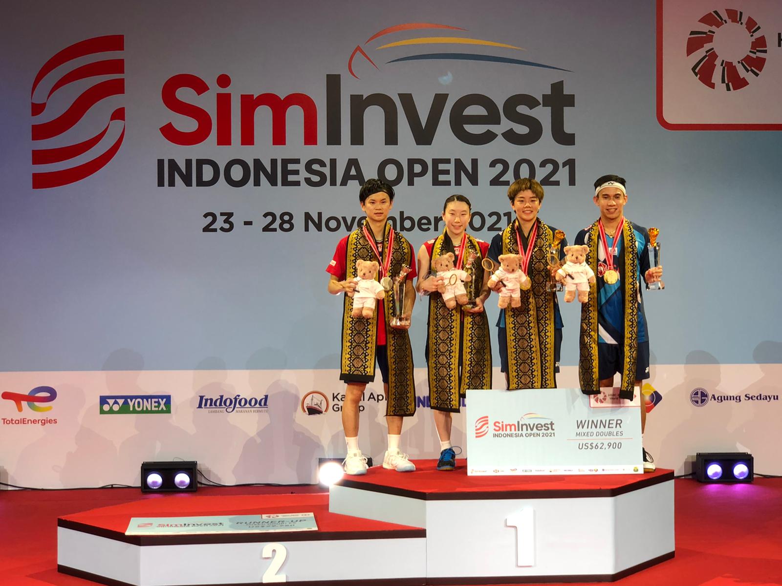 สรุปผลแบดมินตัน 'อินโดนีเซียโอเพ่น2021' รอบชิงชนะเลิศ สรุปผลแบดมินตัน 'อินโดนีเซียโอเพ่น2021' รอบชิงชนะเลิศ
