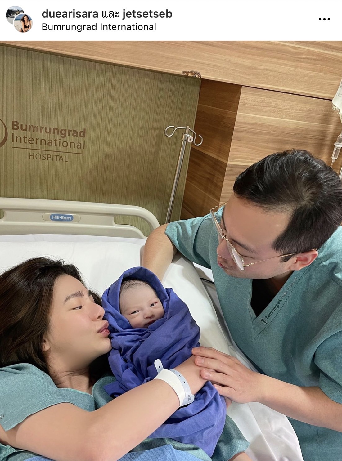 อวดโฉมลูกชายครั้งแรก!! ดิว อริสรา อวดโมเมนต์แรกคลอด น้องไซรัส แอสตร้า ลี 