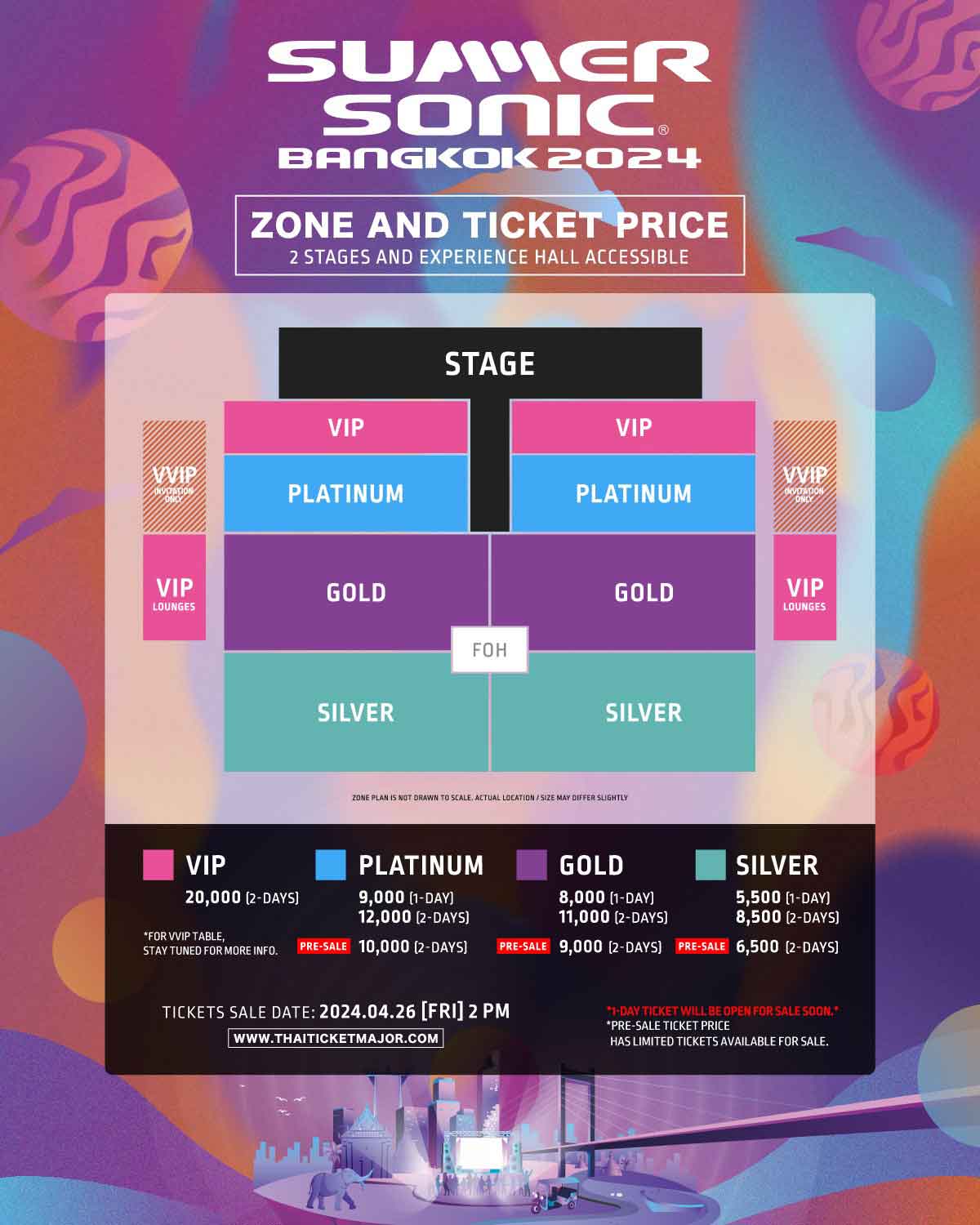 เปิดผัง-ราคาบัตร เทศกาลดนตรีระดับโลก Summer Sonic Bangkok 2024 เปิดผัง-ราคาบัตร เทศกาลดนตรีระดับโลก Summer Sonic Bangkok 2024