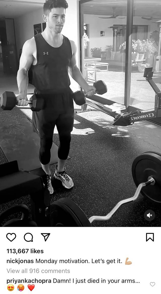 ปริยังกา โจปรา ใช้ข้อความและอีโมจิลง IG โต้ข่าวรักร้าวกับ นิค โจนาส
