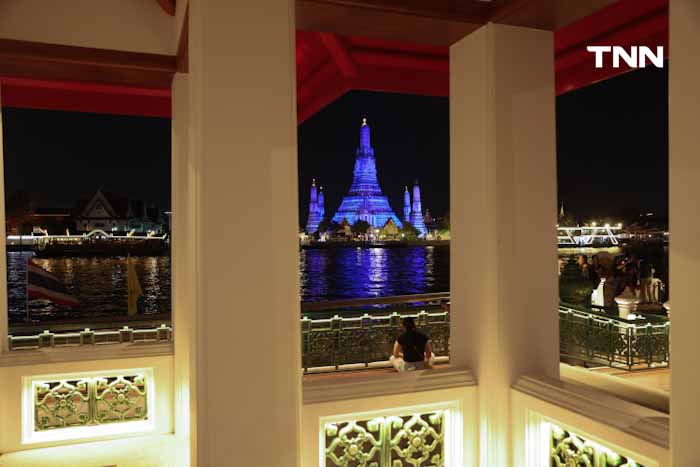 เนรมิตพระปรางค์วัดอรุณฯ เป็นสีฟ้า ระลึกถึงวันเด็กสากล ย้ำจุดยืนในการสร้างสิทธิและอนาคตของเด็ก