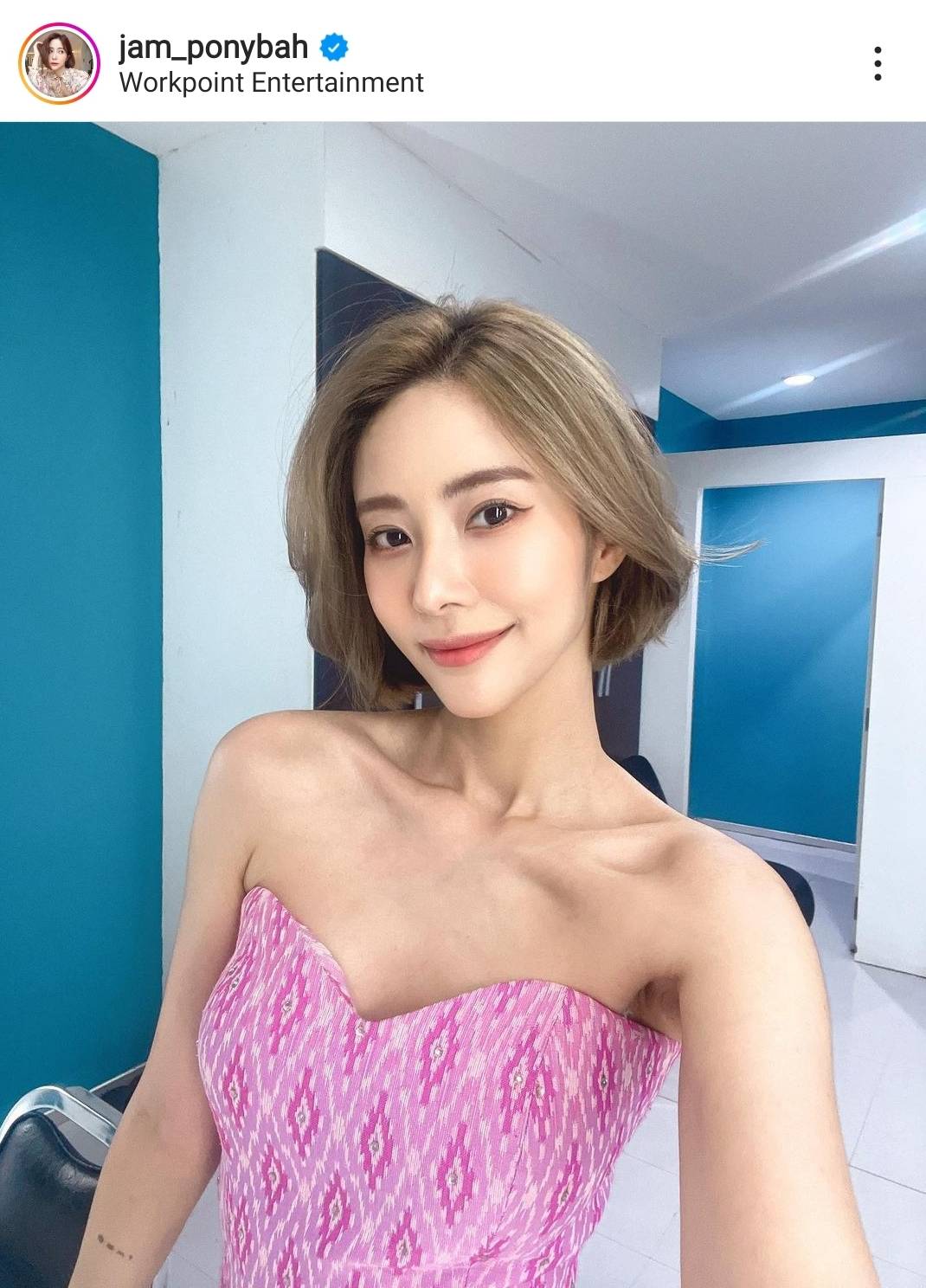 แจม ชรัฐฐา หัวใจสีชมพูอีกครั้ง โพสต์ภาพคู่เปิดตัวหวานใจ