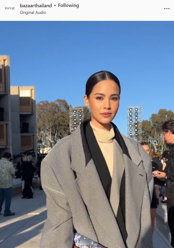 สวยสะกดตา!! ชมลุค ญาญ่า ในแบรนด์ดังระดับโลก Louis Vuitton