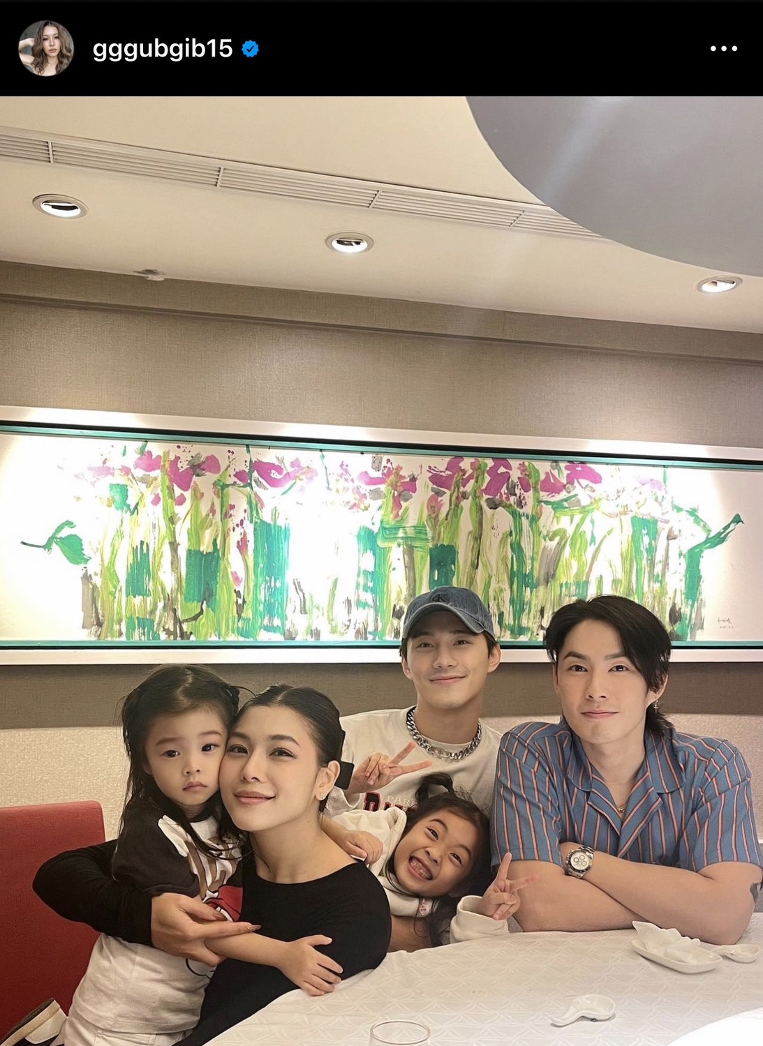 กุ๊บกิ๊บ-บี้ ยกครอบครัวดินเนอร์กับ แวนเนส F4 อีกครั้งในรอบ 4 ปี