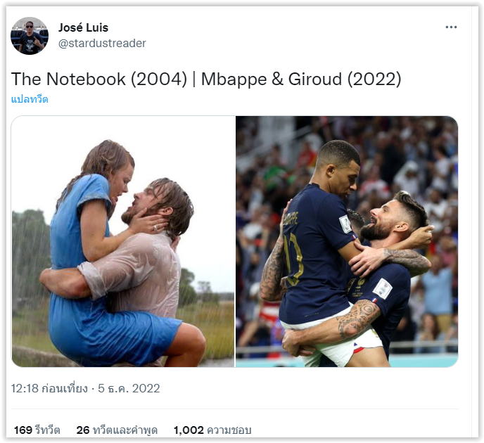 โลกโซเชียลกรี๊ด ! คู่จิ้น “Olivier Giroud”  และ “Kylian Mbappe” นำฝรั่งเศสคว้าชัย 