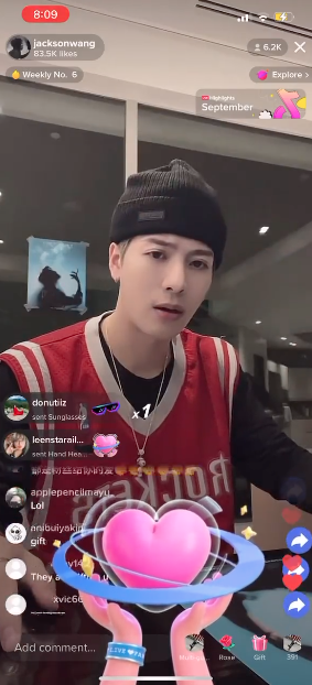 'พี่แจ็ค’ คนจริง!! 'แจ็คสัน หวัง' ตัดจบไลฟ์สดทันทีเมื่อแฟนๆ ฟุ่มเฟือย (มีคลิป)