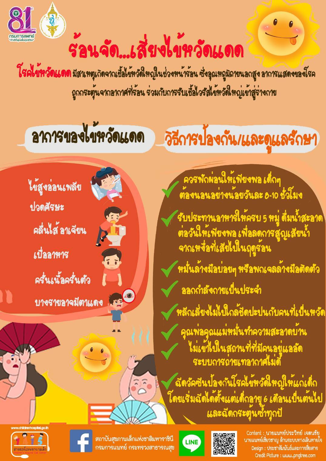 ไข้หวัดแดดในเด็ก ไม่ควรมองข้าม! แพทย์แนะ 8 วิธีดูแลป้องกัน ไข้หวัดแดดในเด็ก ไม่ควรมองข้าม! แพทย์แนะ 8 วิธีดูแลป้องกัน