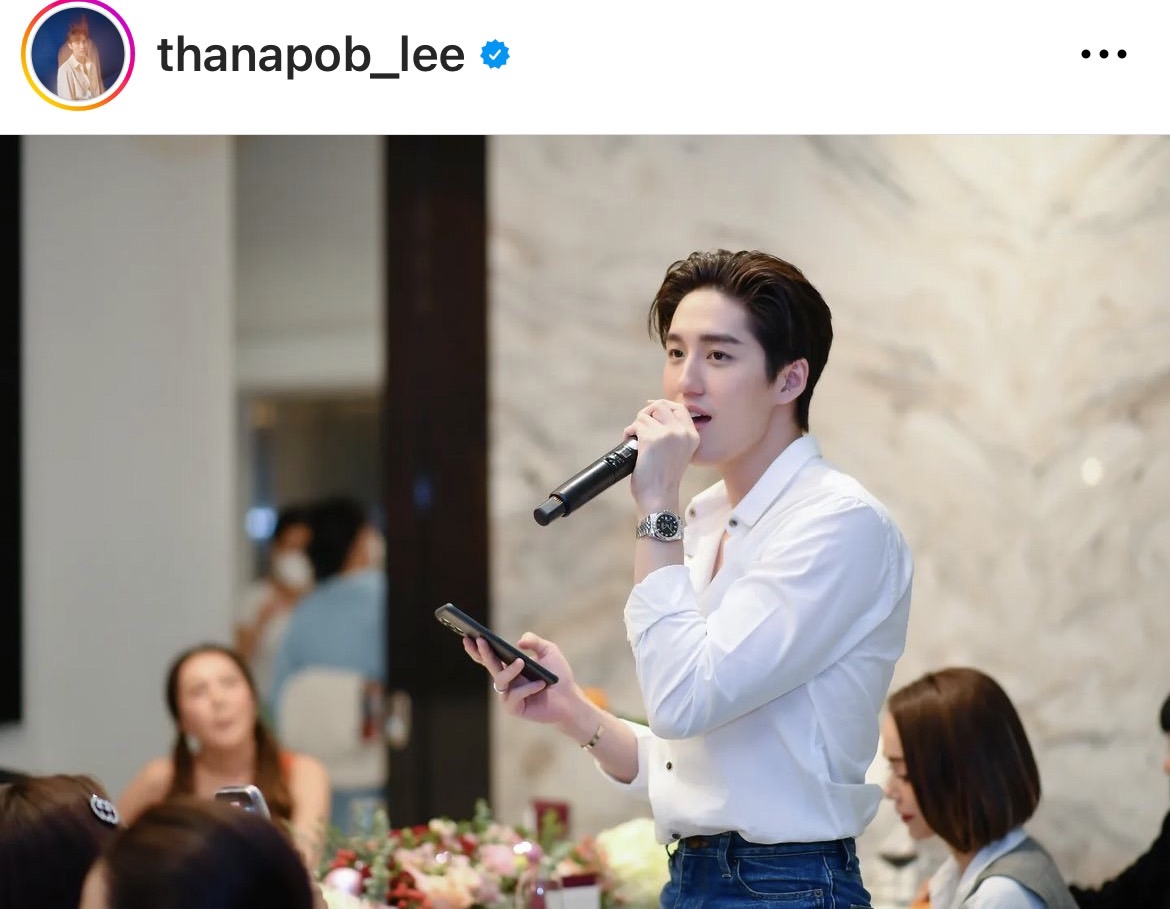 “ต่อ ธนภพ” เล่าโมเมนต์ร่วมงานเลี้ยงปีใหม่กับนางเอกซุปตาร์รุ่นพี่ 