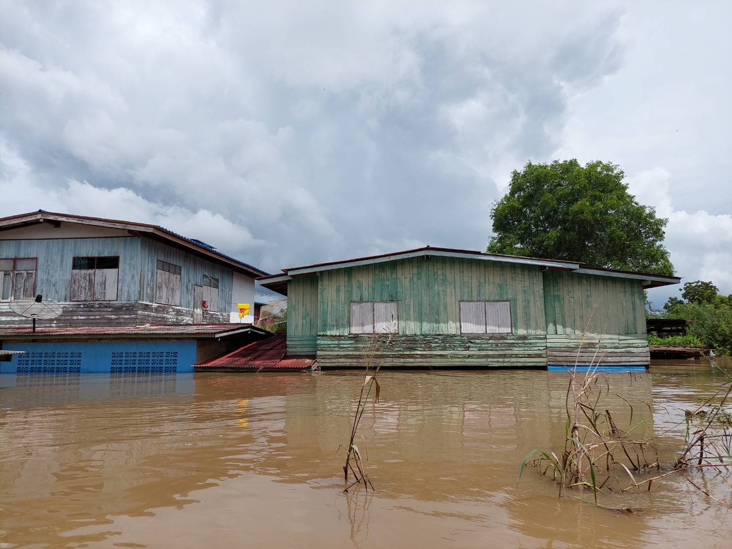 สิงห์บุรีวิกฤต! น้ำท่วมสูง 2 เมตร บ้านเรือนจมน้ำนับพันหลัง 