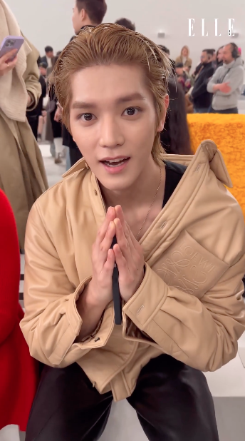 หล่อรู้งาน!! 'แทยง NCT' ทักทายสวัสดีครับ จากปารีสแฟชั่นวีค ถึงแฟนๆ ไทย