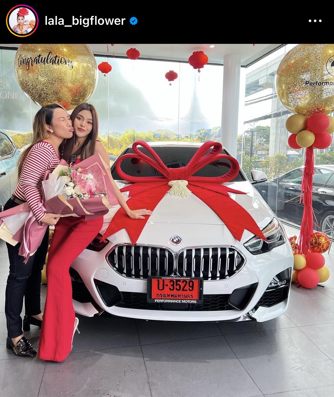 กรี๊ดลั่น!! ลาล่า อาร์สยาม ถูกหวยทะเบียนป้ายแดง ธัญญ่า อาร์สยาม