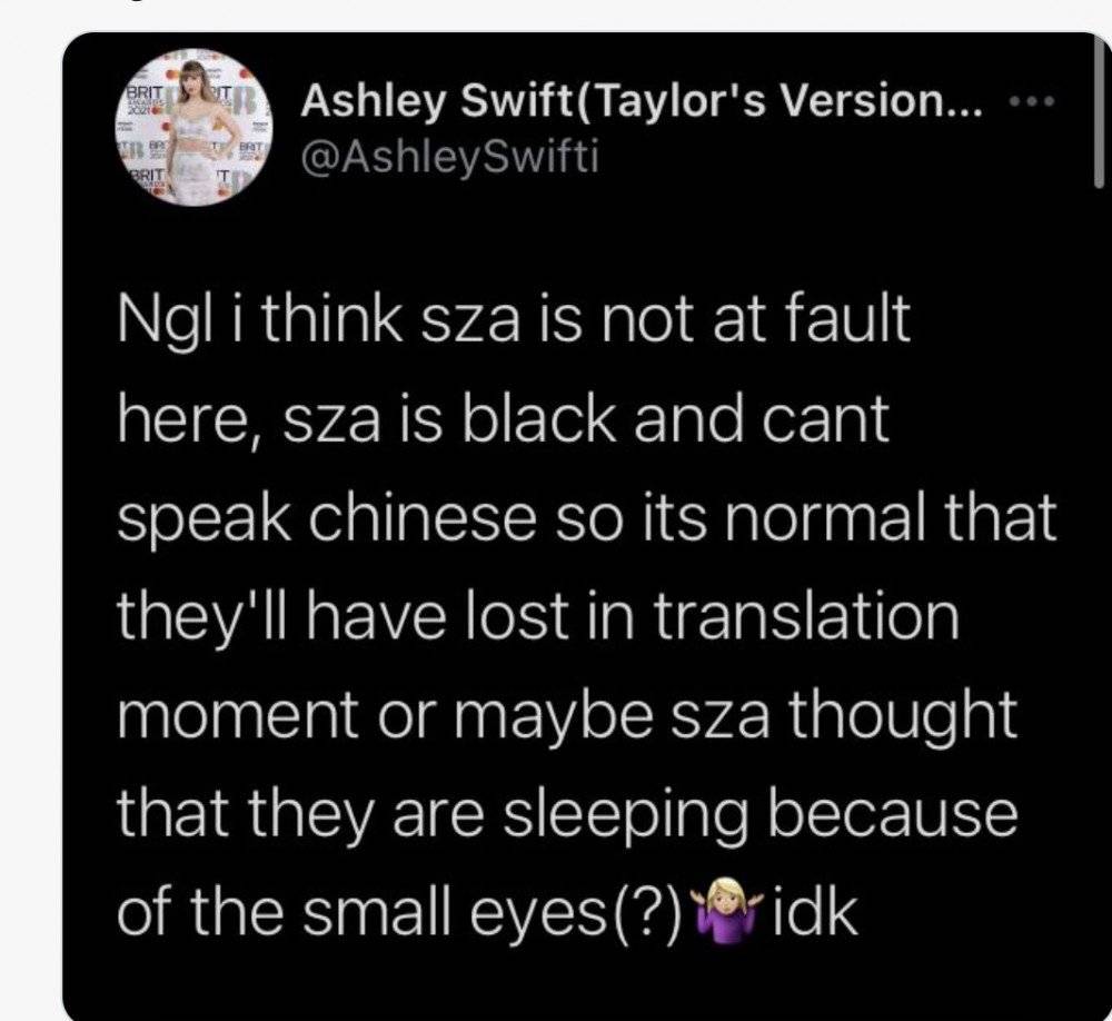 ARMY เป็นงง อยู่ๆ V BTS ถูกนักร้องสาว SZA ทวิตว่าไม่สนใจเธอทั้งๆที่ไม่เป็นความจริง! ARMY เป็นงง อยู่ๆ V BTS ถูกนักร้องสาว SZA ทวิตว่าไม่สนใจเธอทั้งๆที่ไม่เป็นความจริง!