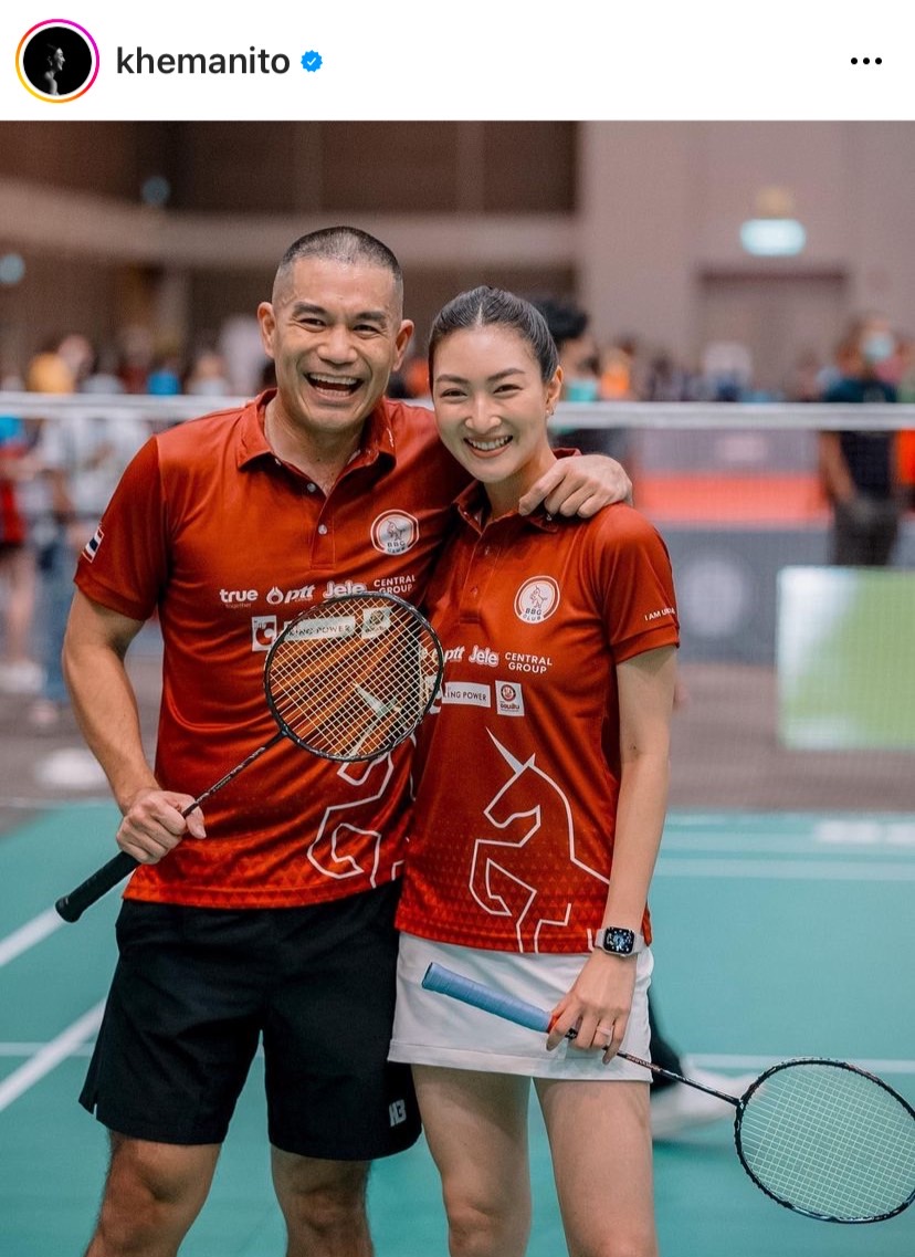 “แพนเค้ก- พี่หมี” ลงแข่งแบดมินตัน ถึงจะแพ้ แต่ความหวานชนะ “แพนเค้ก- พี่หมี” ลงแข่งแบดมินตัน ถึงจะแพ้ แต่ความหวานชนะ