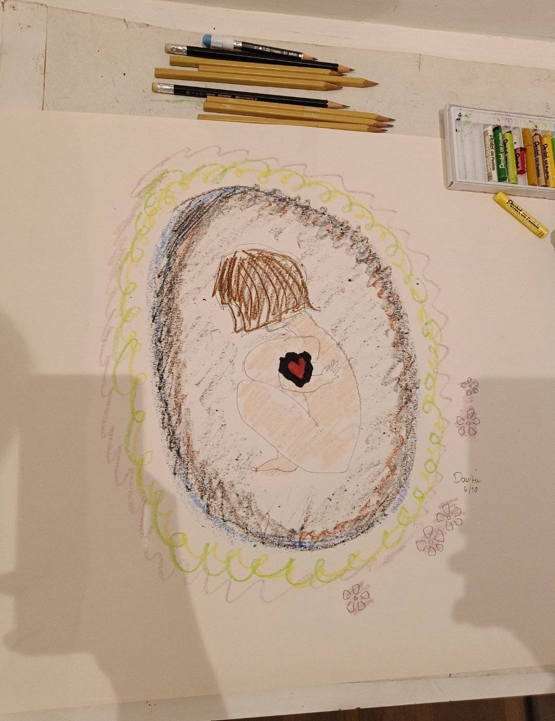 อินบทจนร่างพัง ใหม่ ดาวิกา เผยภาพวาดขณะรักษาสภาพจิตใจ อินบทจนร่างพัง ใหม่ ดาวิกา เผยภาพวาดขณะรักษาสภาพจิตใจ