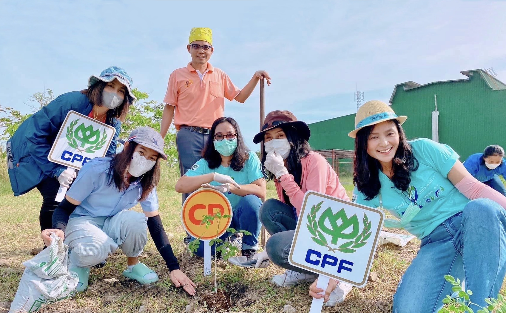 CPF เพิ่มพื้นที่สีเขียวในสถานประกอบการ สร้างสิ่งแวดล้อมที่ดีอย่างยั่งยืน