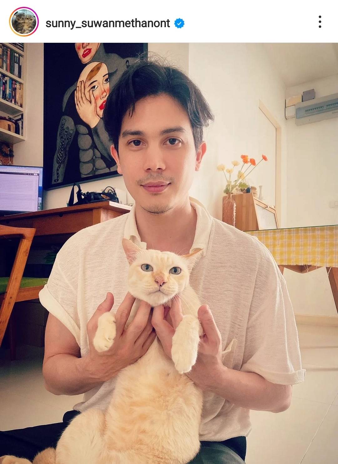 4 มิถุนายน วันกอดแมวสากล รวมหนุ่มๆคนบันเทิงทาสแมว 4 มิถุนายน วันกอดแมวสากล รวมหนุ่มๆคนบันเทิงทาสแมว