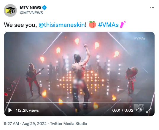 โมเมนต์เด็ด MTV VMAs!! ‘ลิซ่า BLACKPINK, ป๋าเดปป์, แม่เทย์, Maneskin’ ฮอตไม่มีใครยอมใคร