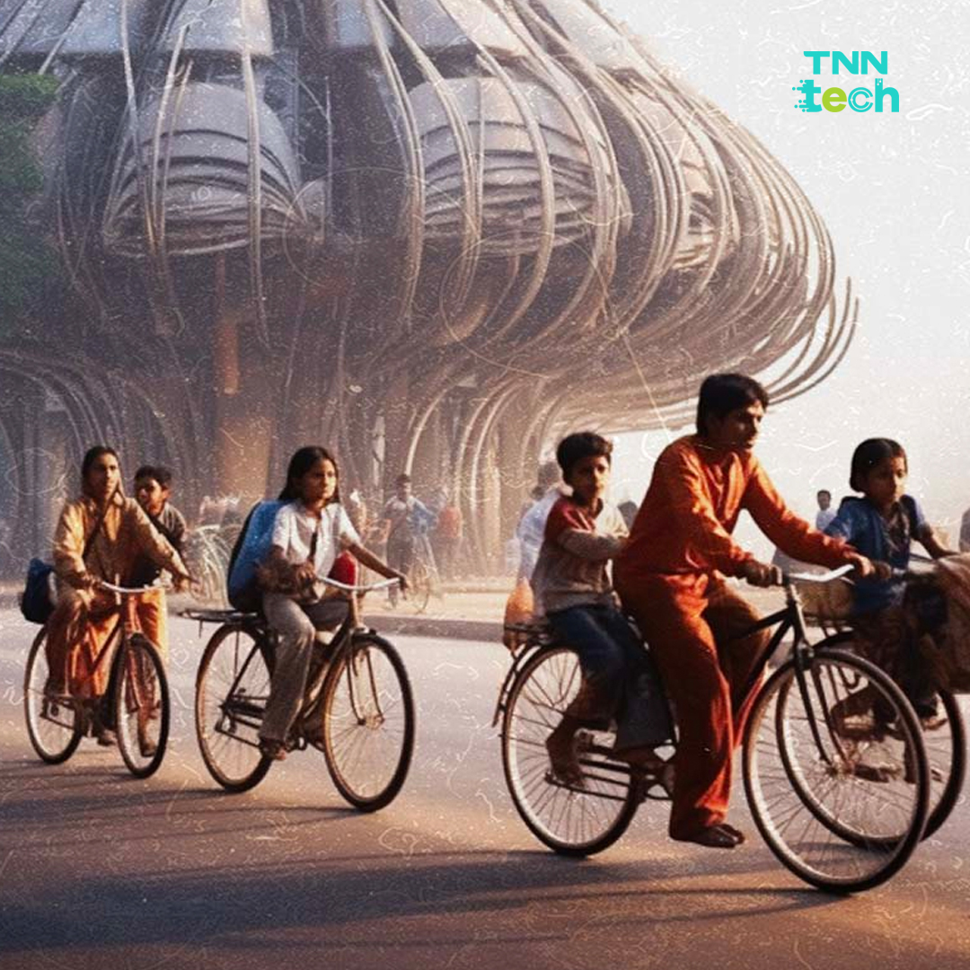 เกินจินตนาการ! ชุดภาพ “Futuristic Nostalgia” สร้างโดย AI สะท้อนเสน่ห์ต่างขั้วของอินเดีย