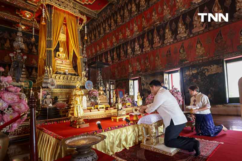 ไหว้พระขอพรในโอกาสขึ้นปีใหม่ สักการะพระพุทธรูป นบพระปฏิมา 9 นครามหามงคล 2568 ไหว้พระขอพรในโอกาสขึ้นปีใหม่ สักการะพระพุทธรูป นบพระปฏิมา 9 นครามหามงคล 2568