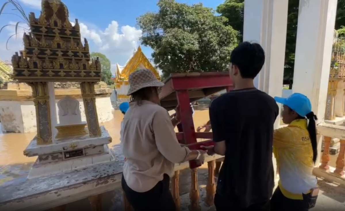 เขื่อนเจ้าพระยาเร่งระบาย อยุธยาฯ ท่วมแล้ว 6 อำเภอ เขื่อนเจ้าพระยาเร่งระบาย อยุธยาฯ ท่วมแล้ว 6 อำเภอ