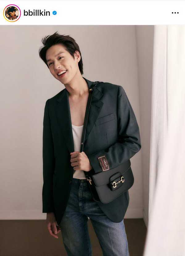 สุดปัง! บิวกิ้น พุฒิพงศ์ ขึ้นแท่นแบรนด์แอมบาสเดอร์ Gucci คนล่าสุด