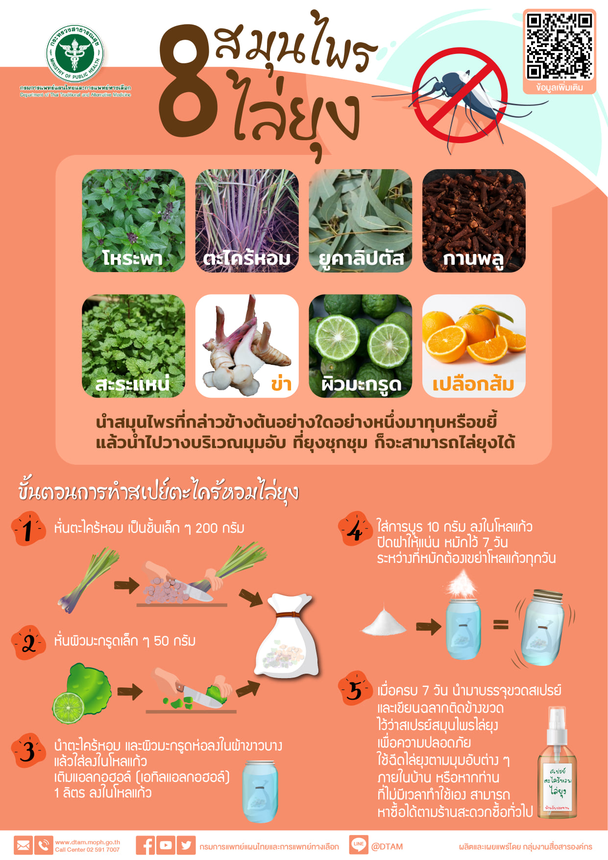 ฝนตกน้ำขัง! แนะ 8 สมุนไพรทำถุงหอมไล่ยุงตัวร้าย ห่างไกลไข้เลือดออก ฝนตกน้ำขัง! แนะ 8 สมุนไพรทำถุงหอมไล่ยุงตัวร้าย ห่างไกลไข้เลือดออก