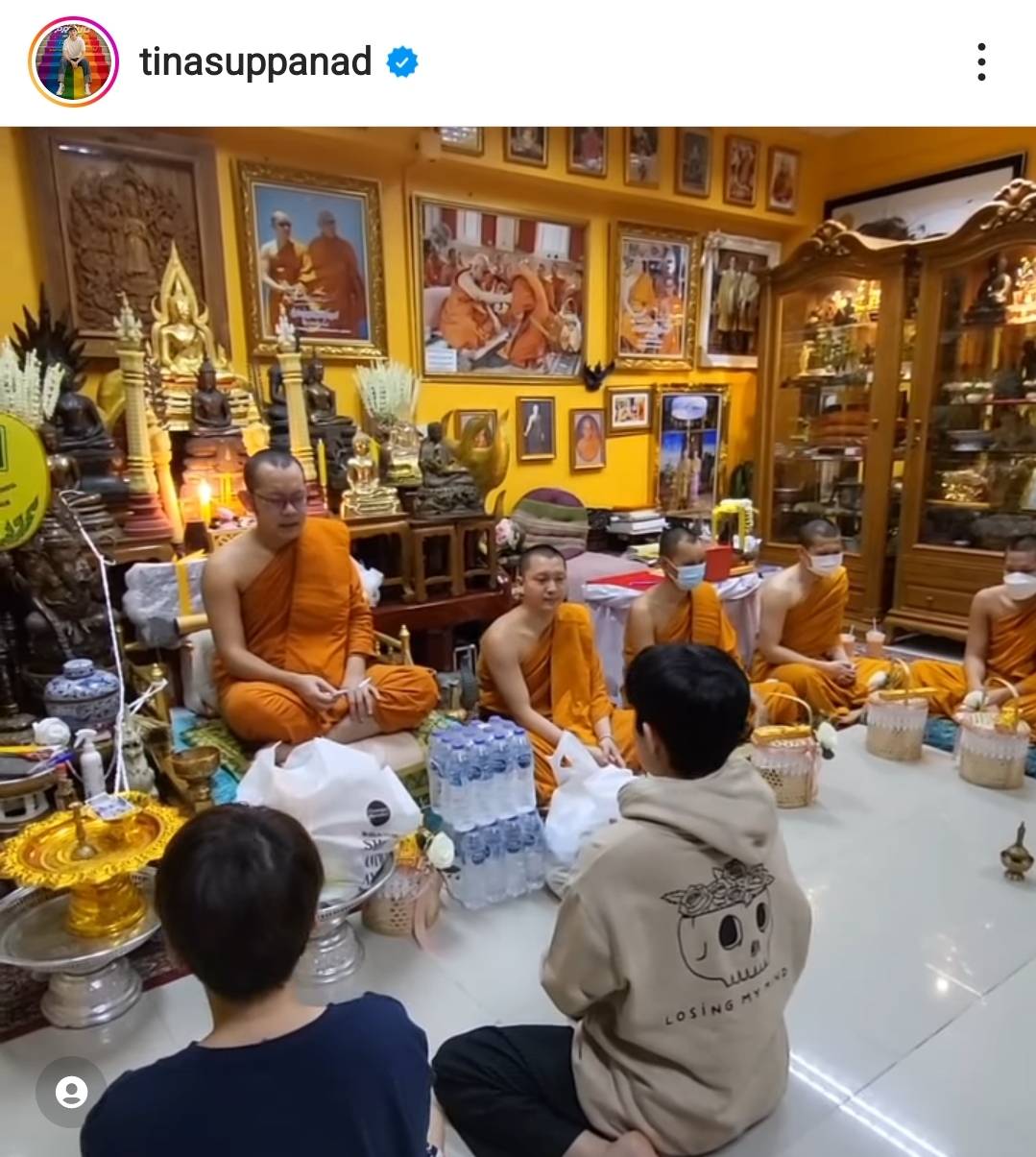 ติ๊นา ทำบุญครบรอบ6ปี ให้คุณพ่อคุณแม่ ลั่น ไม่ต้องเป็นห่วงลูกสาวปะป๊าหม่าม๊าเก่ง 