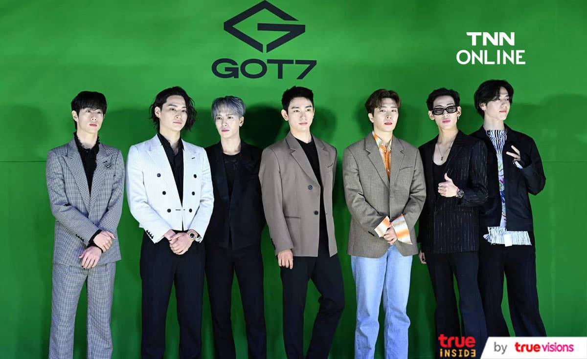 สิ้นสุดการรอคอย! สมาชิกวง GOT7 ทั้ง 7 คนคัมแบ็คพร้อมหน้าเพื่อร่วมงานแถลงข่าวโปรโมทซิงเกิลและมินิอัลบั้มชุดใหม่
