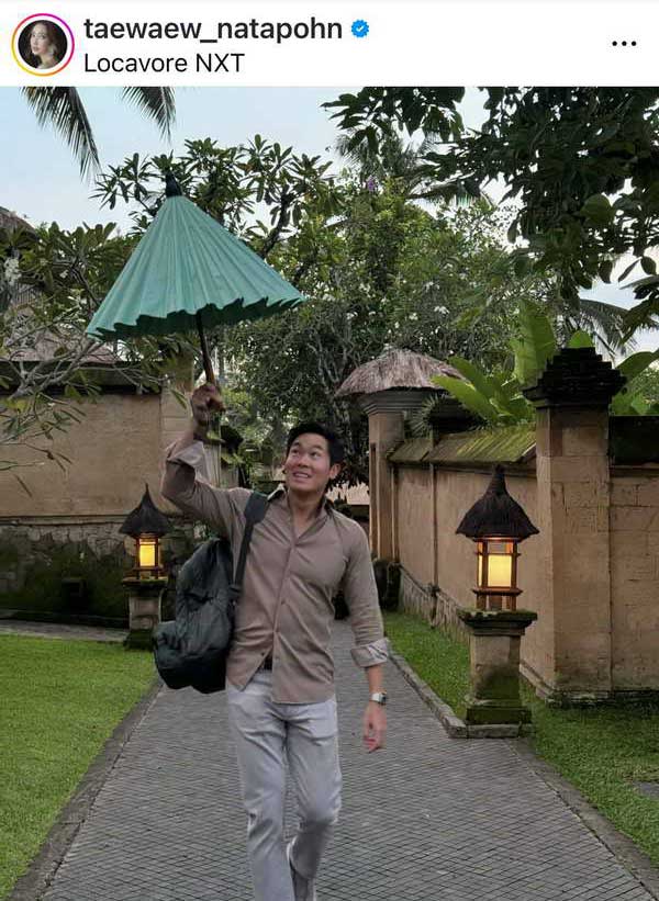แต้ว ณฐพร ควง ไฮโซประณัย ทัวร์บาหลีสุดสวีท ทริปนี้เหมือนซ้อมฮันนีมูน แต้ว ณฐพร ควง ไฮโซประณัย ทัวร์บาหลีสุดสวีท ทริปนี้เหมือนซ้อมฮันนีมูน