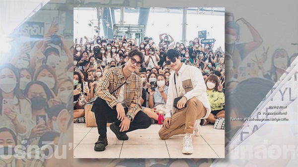 “ไบร์ทวิน” นำทัพซุปตาร์ไทยหล่อหรูในอีเวนต์แบรนด์ “Burberry”  (มีคลิป)